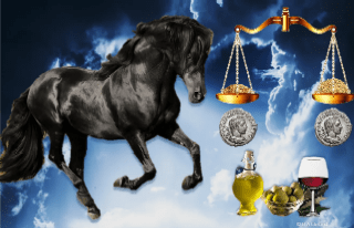 D A Cleland Black Horse